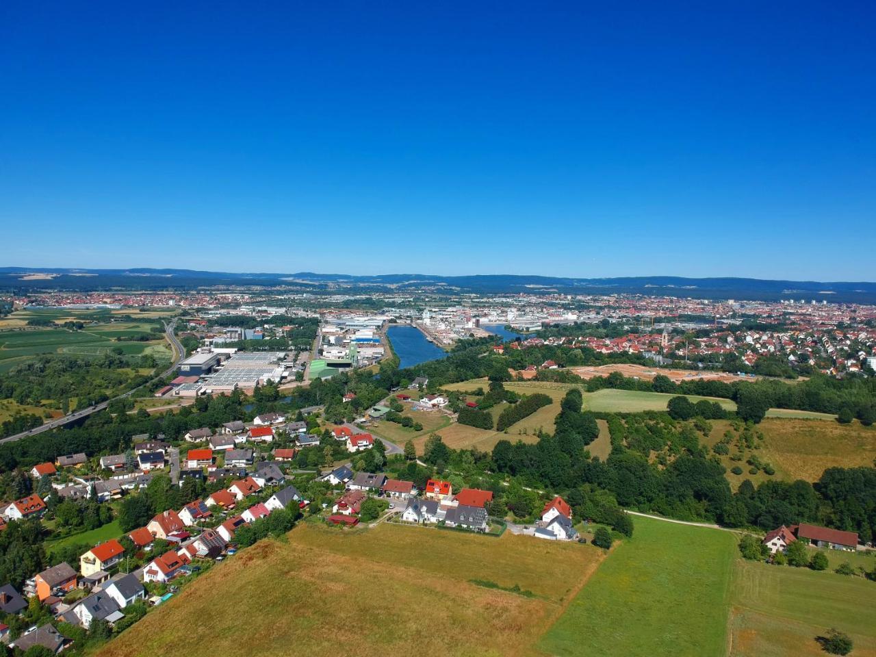 Ferienwohnung Bamberg Bischberg Esterno foto